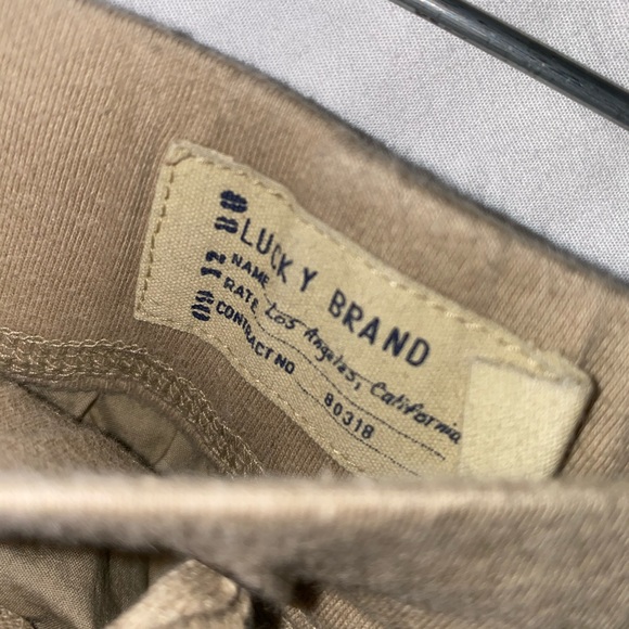 Lucky Brand Boys Tan Tie-Waist Shorts - Picture 5 of 5